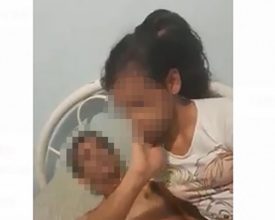Homem que gravou vídeo batendo nas filhas, em Indaial, se apresenta à Polícia