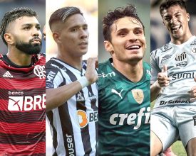 10 jogadores mais valiosos que atuam no Brasil
