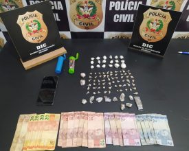 Homem é preso por tráfico de drogas, em Blumenau