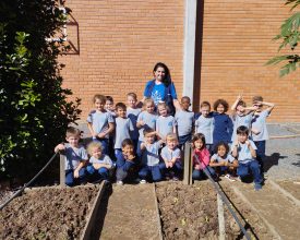 Plantando sementes para a educação: projeto “Horta na Escola” é cultivado na Hermann Guenther