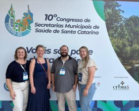 Pomerode apresenta cinco projetos de inovação e eficiência em Congresso Estadual de saúde