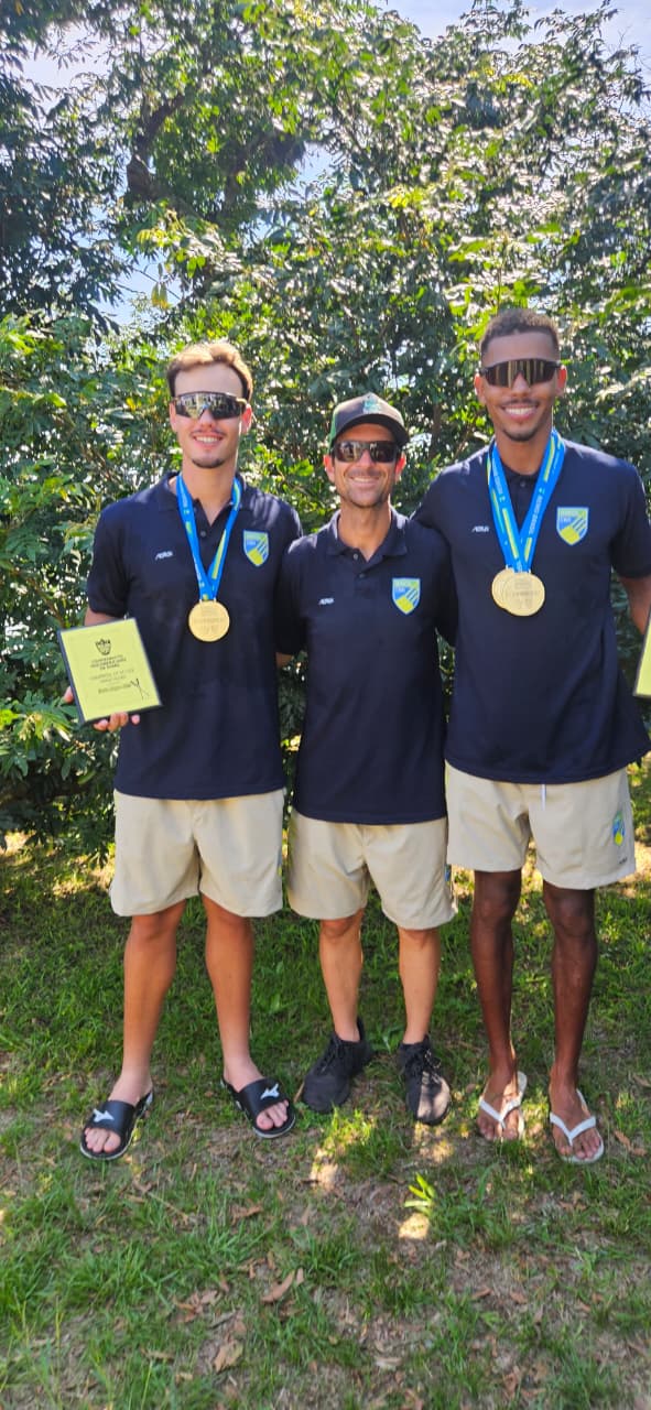 Blumenauense conquista medalha de ouro no Campeonato Sul-Americano de Remo
