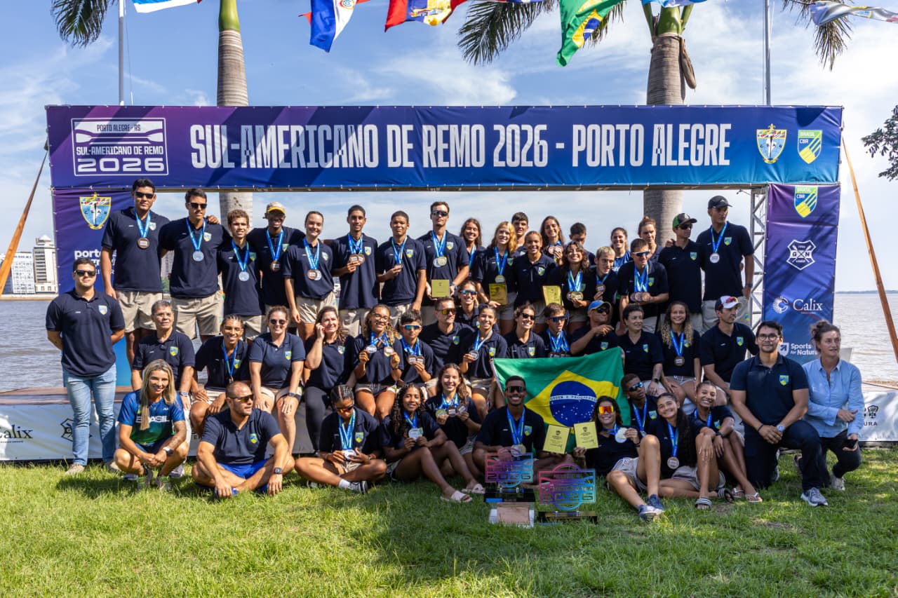 Blumenauense conquista medalha de ouro no Campeonato Sul-Americano de Remo