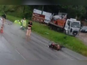 Casal morre em acidente trágico na BR-101, em Barra Velha