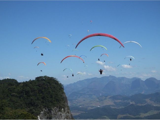 Pomerode recebe 2ª etapa do Campeonato Catarinense de Parapente