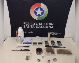Traficantes de "dry", maconha sintética proibida pela ANVISA, são presos em Blumenau