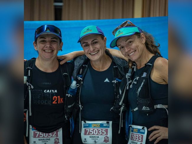 A história de superação do trio de mulheres ultramaratonistas de Pomerode