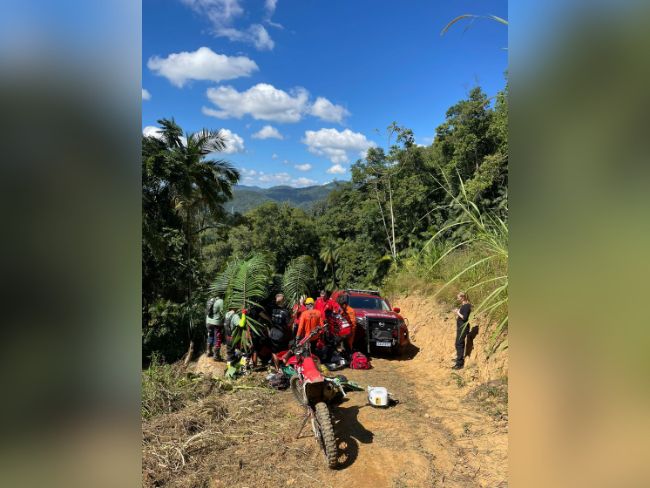 Acidente de bicicleta durante evento de ciclismo resulta em morte de homem em Pomerode