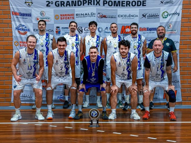 Union, de Pomerode, vence primeira etapa do Grand Prix de Voleibol