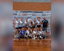 Union faz atuação brilhante e garante o título da 1ª etapa feminina do Grand Prix de Voleibol - Foto: Divulgação