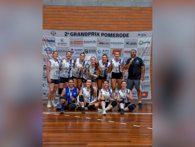 Union faz atuação brilhante e garante o título da 1ª etapa feminina do Grand Prix de Voleibol - Foto: Divulgação
