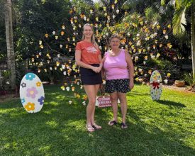 Casa Radünz inova no concurso de Osterbaum e faz árvore genealógica da família - Foto: Isadora Brehmer/Jornal de Pomerode