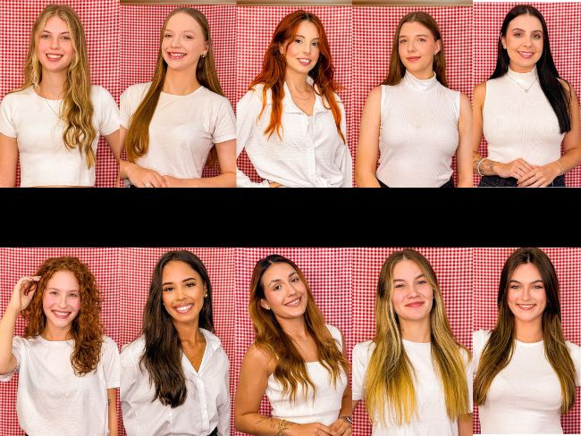 conheça as candidatas à realeza da 34ª e 35ª Festa Trentina, de Rio dos Cedros
