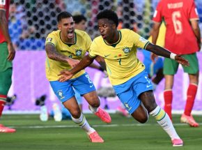 Brasil sofre com Marrocos e estreia na Copa do Mundo com empate - Foto: Jewel SAMAD / AFP