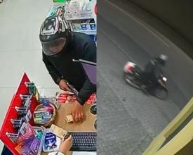 Homem assalta quatro estabelecimentos em Gaspar e Itajaí em menos de dois dias e é preso pela PM em Ilhota