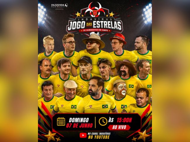 'Jogo das Estrelas' promete lotar Campo do Água Verde e reúne figuras da região em Pomerode neste domingo (07)