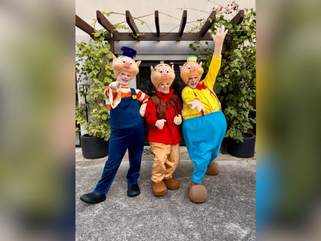 Musical Os Três Porquinhos chega ao Norte Shopping