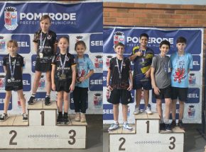 Pomerode conquista cinco medalhas na Liga Litorânea de Tênis de Mesa; confira quem são os medalhistas
