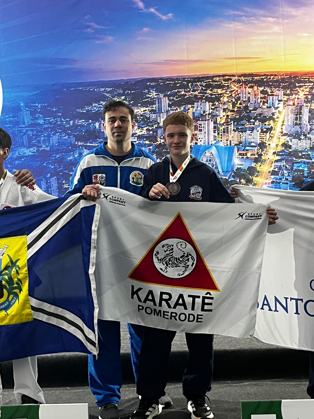 Lars Klotz Volkmann Thiess conquistou medalha de bronze no Kumite – 52kg - Foto: Divulgação