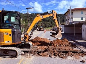 Rua Alberto Spredemann será interditada totalmente em dois trechos nesta semana em Pomerode