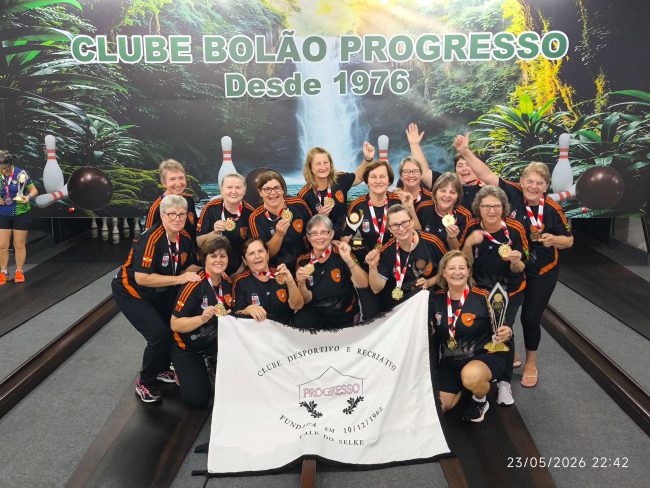 Evento sediado em Pomerode trouxe sorte para as atletas e a equipe pomerodense conquistou o Braço de Ouro e o Braço de Bronze