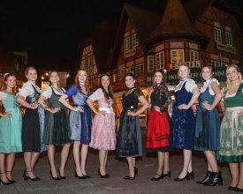 FOTOS: conheça as 10 finalistas do concurso que vai eleger a realeza da 42ª Oktoberfest Blumenau
