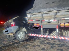 Bebê de 8 meses sai ileso de acidente que matou um homem e deixou outras duas vítimas gravemente feridas em SC