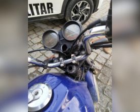 Homem é preso por conduzir motocicleta adulterada em Rio dos Cedros