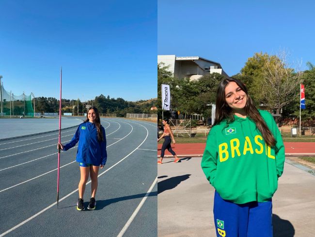 Amizade, saúde mental e base forte: as conquistas e desafios de Laisa, promessa pomerodense no lançamento de dardo