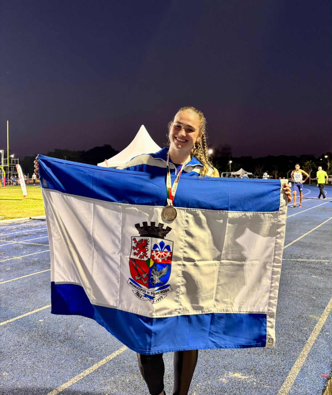 Atletismo de Pomerode fatura 5 medalhas em campeonato estadual - Foto: Divulgação