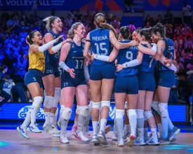 Não deu! Brasil começa ganhando, mas leva virada e perde para a Turquia na final da Liga das Nações - Foto: Volleyball World)